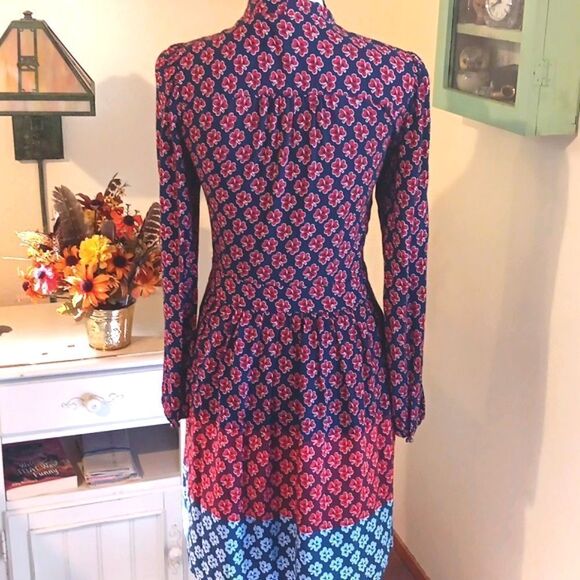 GAP Boho Colorblock Clover Dress - Picture 7 of 13